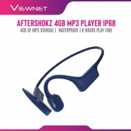 (NEW 2019) AfterShokz Xtrainerz IP68 Waterproof Wireless Bone Conduction MP3 Headphones with 4GB Memory